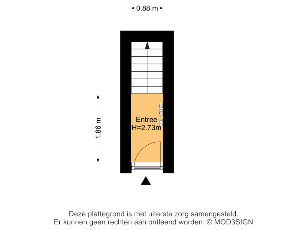 Bekijk plattegrond van Begane Grond van Van Zeggelenstraat 85