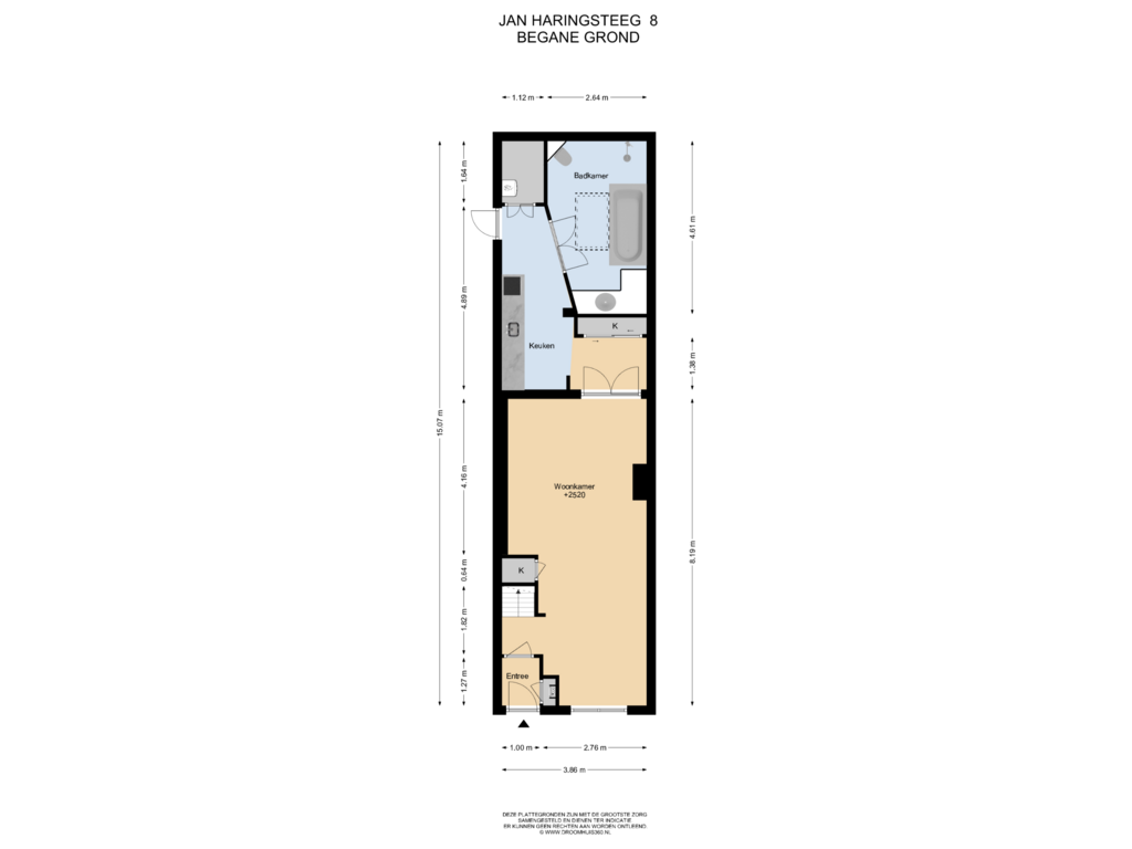 Bekijk plattegrond van Begane grond van Jan Haringsteeg 8