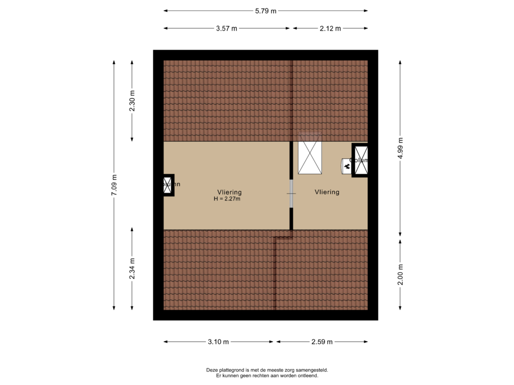 Bekijk plattegrond van Vliering van Deijffelsestraat 5