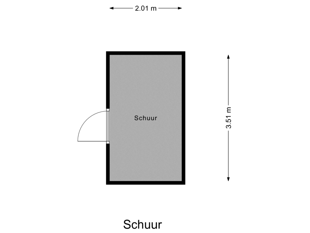 Bekijk plattegrond van Schuur van Zalmzegenpad 9