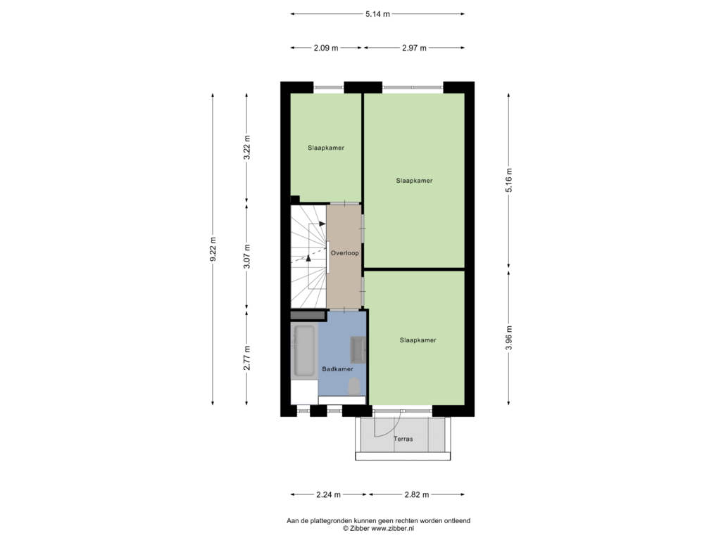 Bekijk plattegrond van Eerste Verdieping van Ankerkade 4