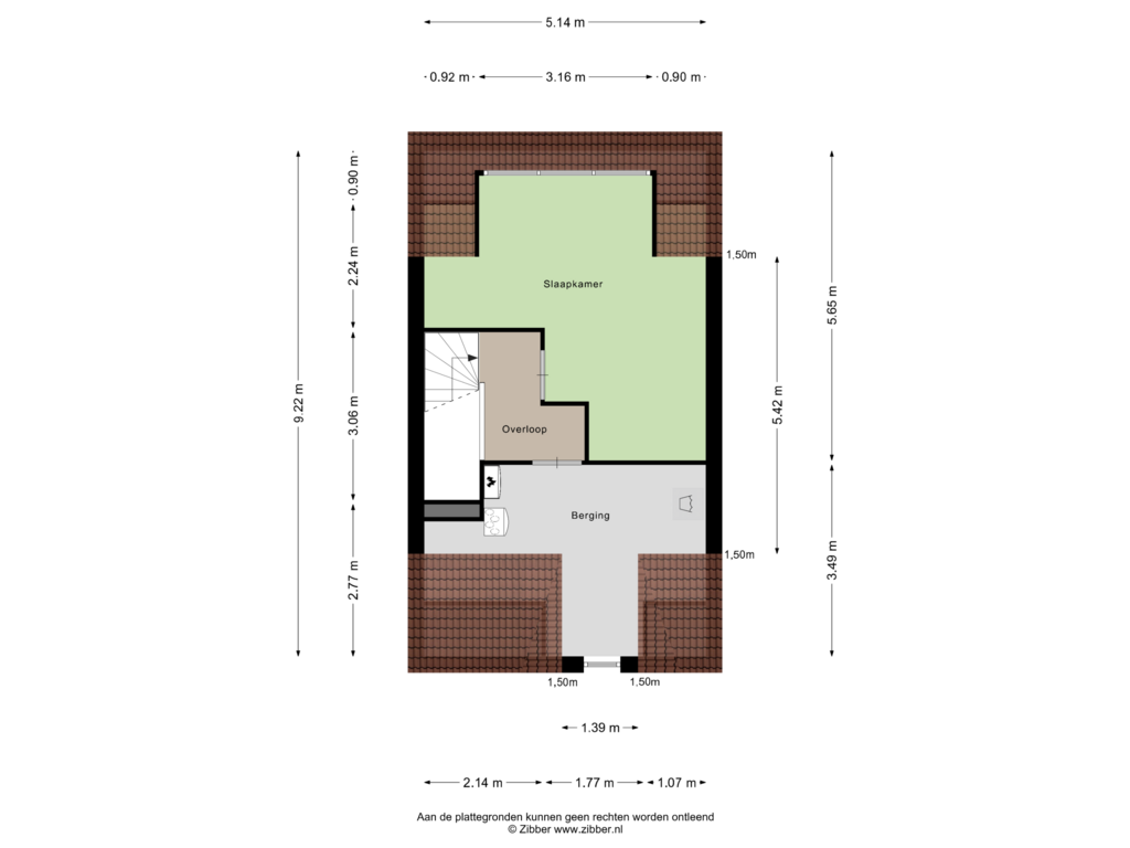 Bekijk plattegrond van Tweede Verdieping van Ankerkade 4