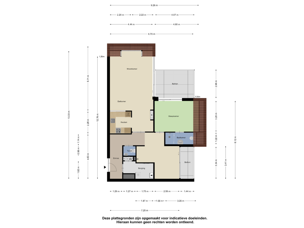 Bekijk plattegrond van Appartement van Theo van Goghhof 87