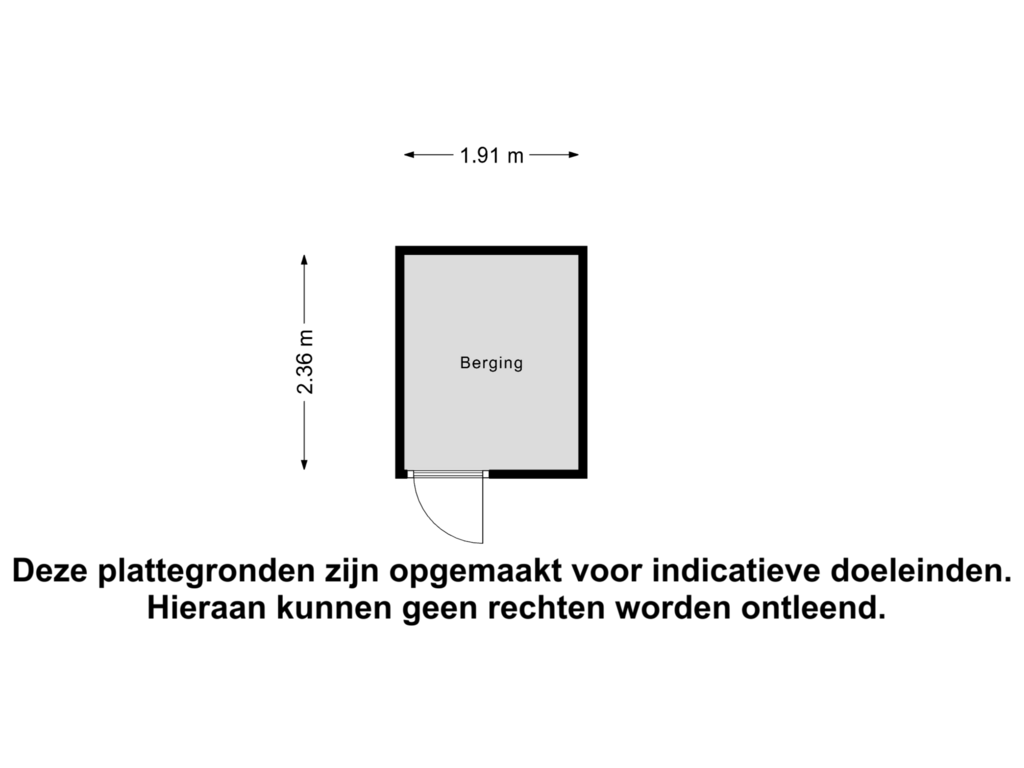 Bekijk plattegrond van Berging van Theo van Goghhof 87