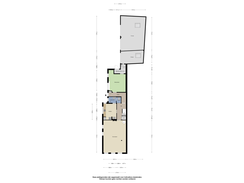 Bekijk plattegrond van Begane Grond van Hoofdstraat 212