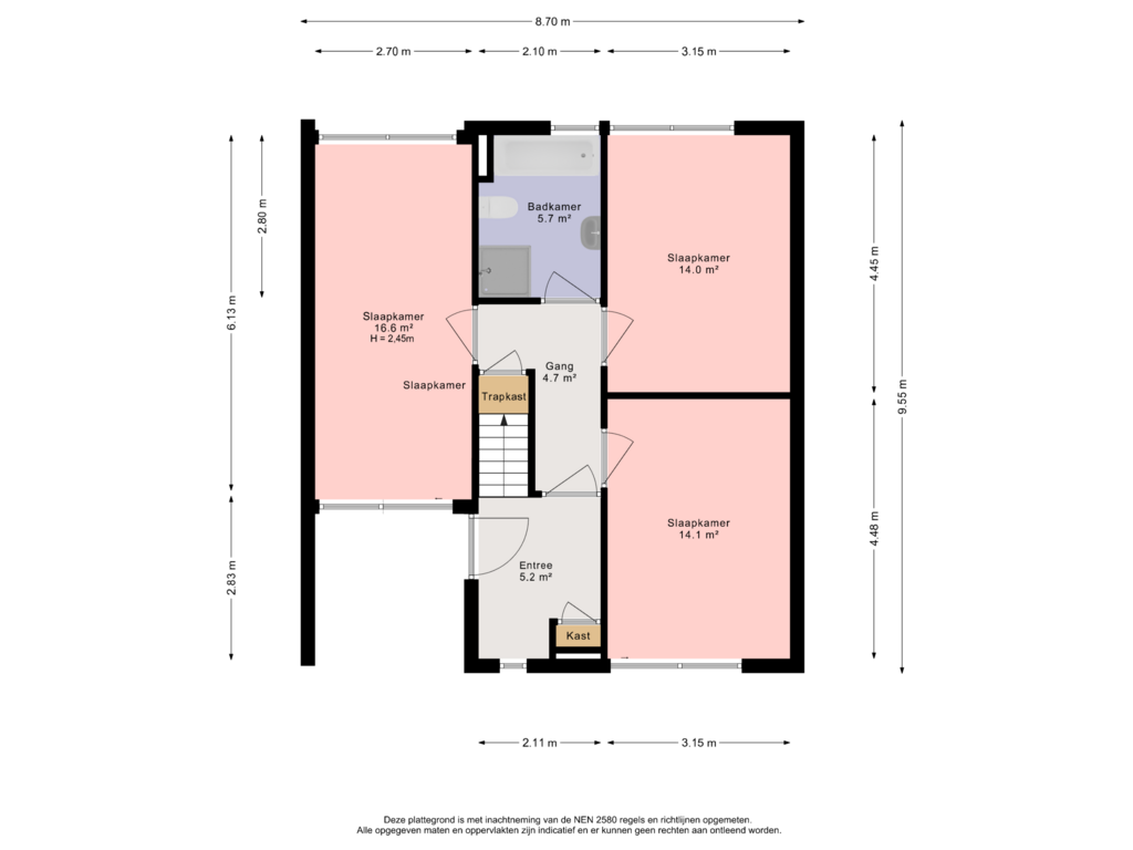 View floorplan of Begane grond of Golfbaan 21