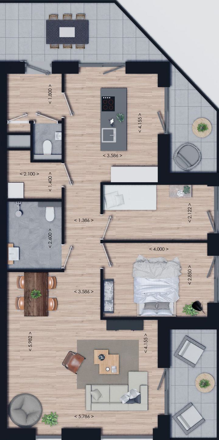 Photo 14 of Yerseke, nieuwbouwappartementen De Parel