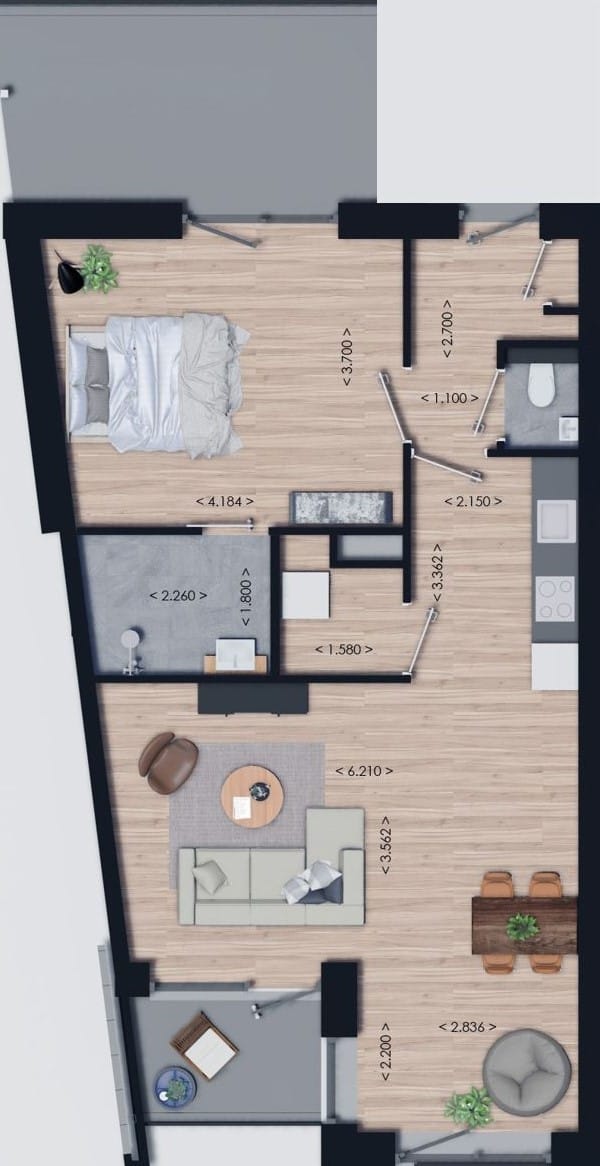 Photo 15 of Yerseke, nieuwbouwappartementen De Parel