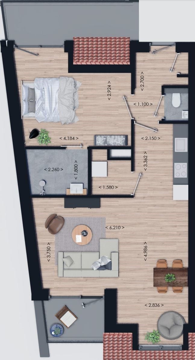 Photo 20 of Yerseke, nieuwbouwappartementen De Parel