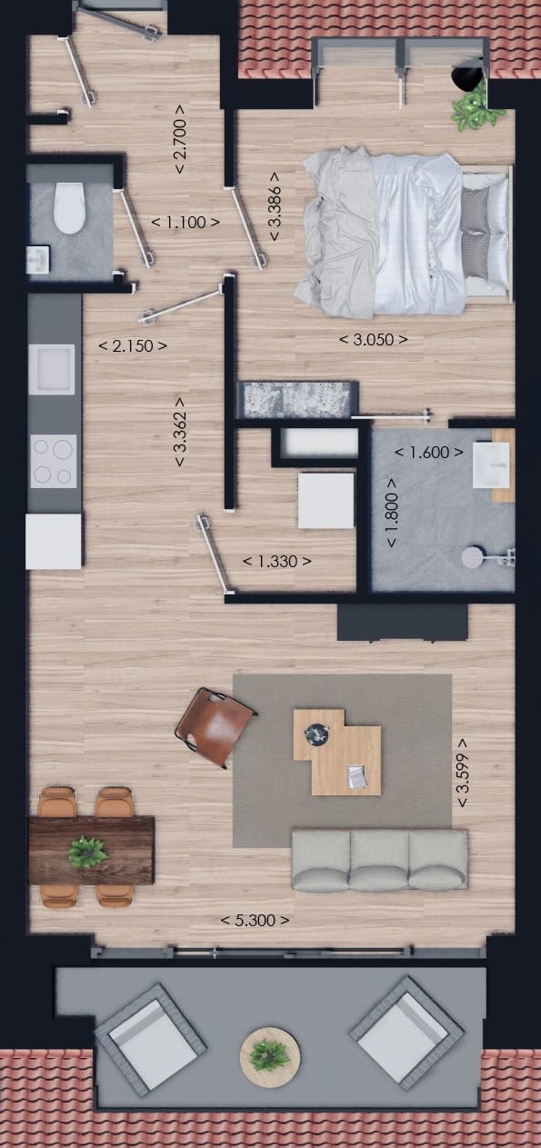 Photo 21 of Yerseke, nieuwbouwappartementen De Parel