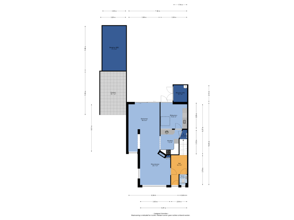 Bekijk plattegrond van Begane grond van Regentesselaan 30