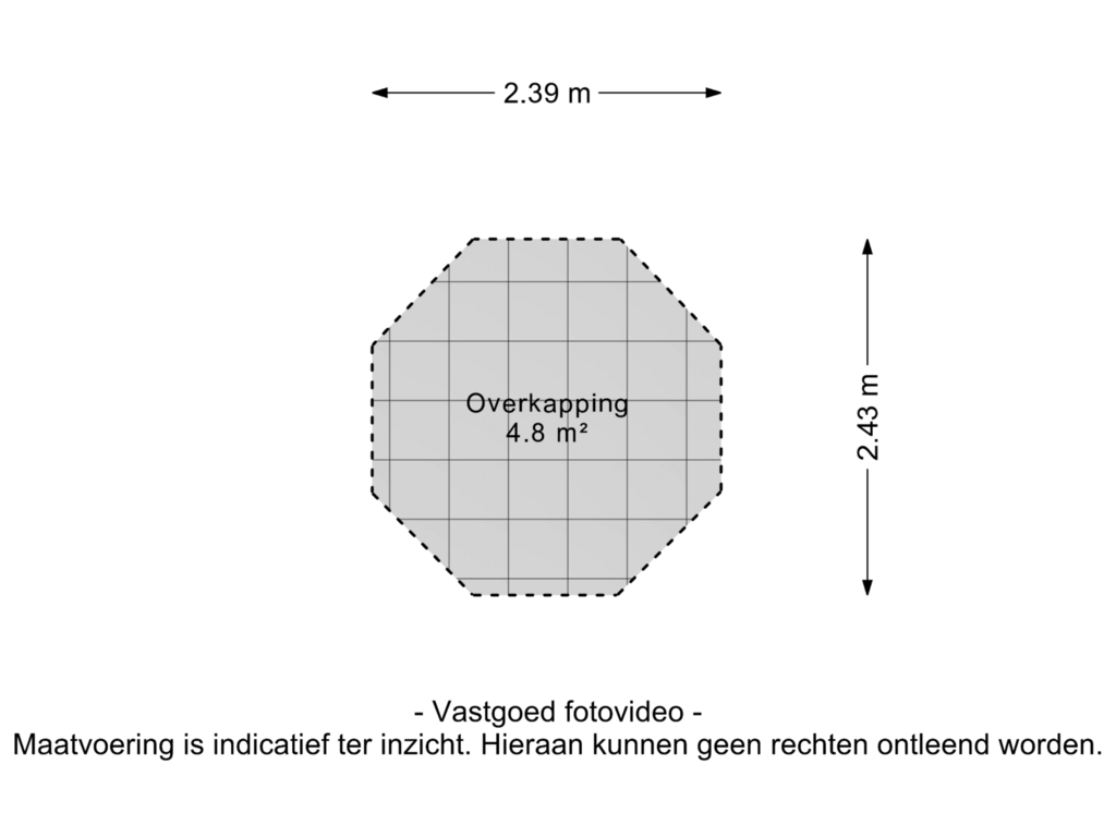 Bekijk plattegrond van Overkapping van Regentesselaan 30