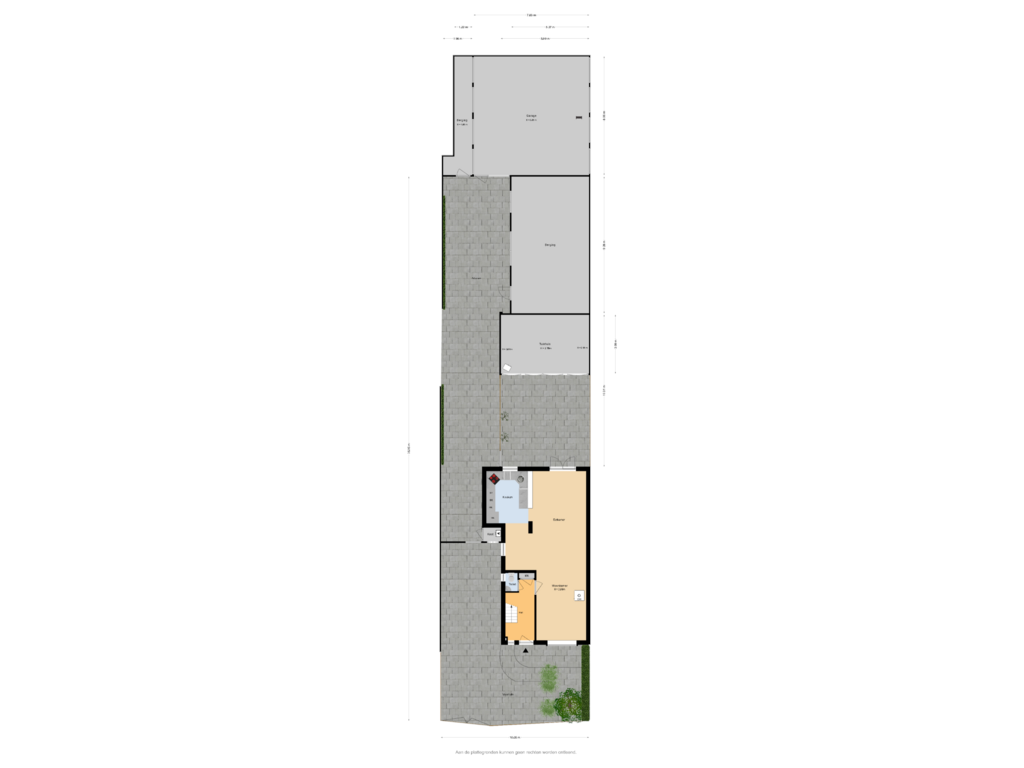 Bekijk plattegrond van Situatie van Soesterbergsestraat 15