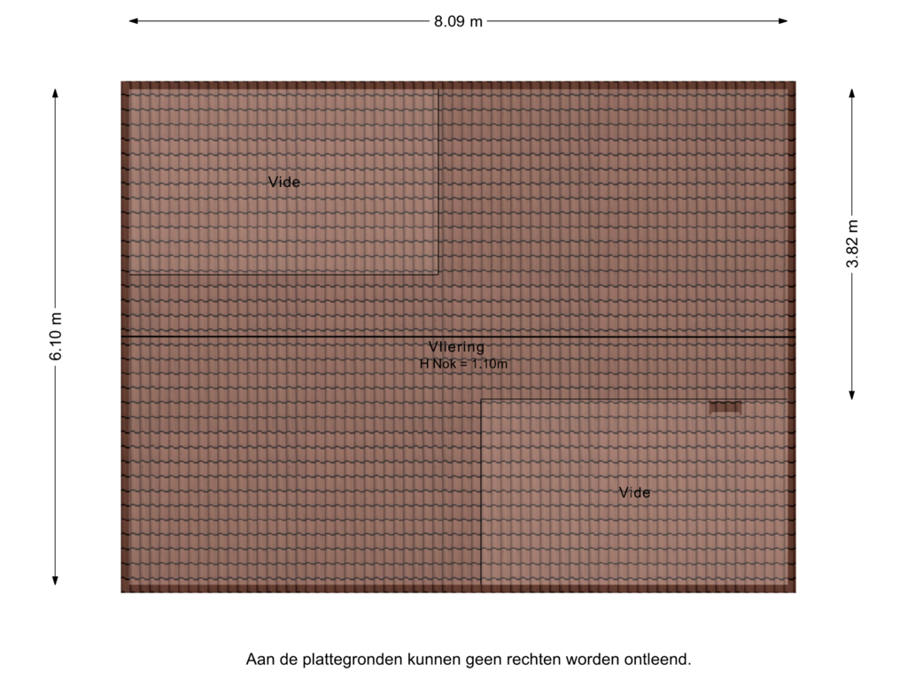 Bekijk plattegrond van Berging (Vliering) van Soesterbergsestraat 15