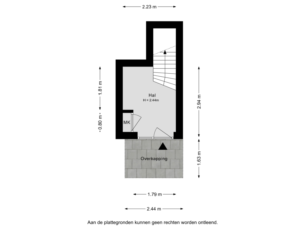 Bekijk plattegrond van Begane grond van Van der Vormhaven 7