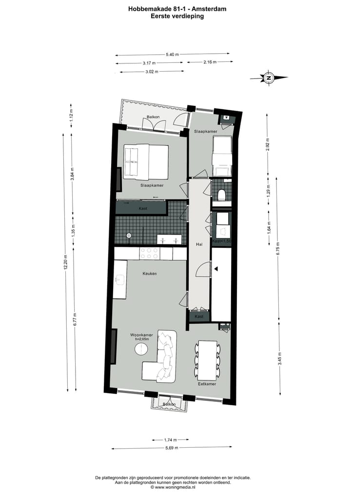 Foto 25 van Hobbemakade 81-1