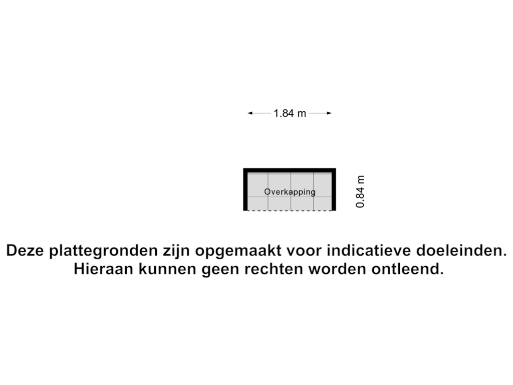 Bekijk plattegrond van Overkapping van Oosterscheldestraat 195