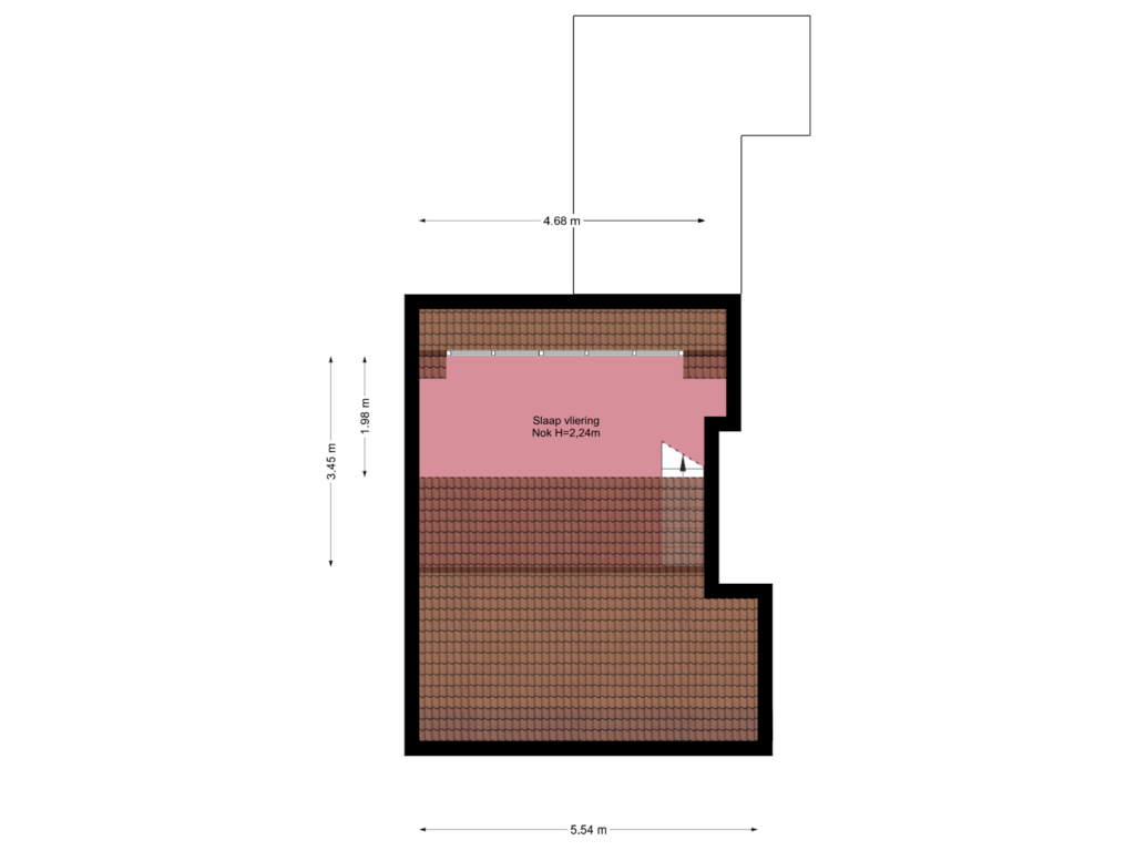 Bekijk plattegrond van Vliering van Kamerlingh Onnesweg 61