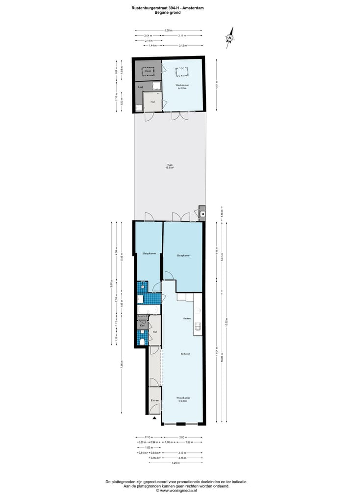 Foto 25 van Rustenburgerstraat 394-H