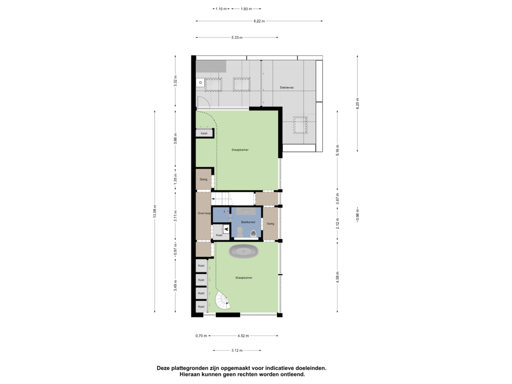 Bekijk plattegrond van Eerste Verdieping van Rhônestroom 41