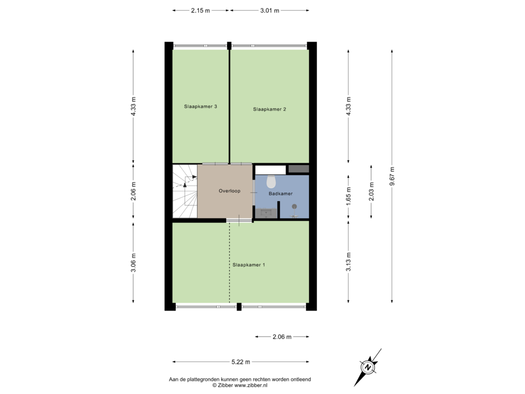 Bekijk plattegrond van Eerste Verdieping van Lupinesingel 640