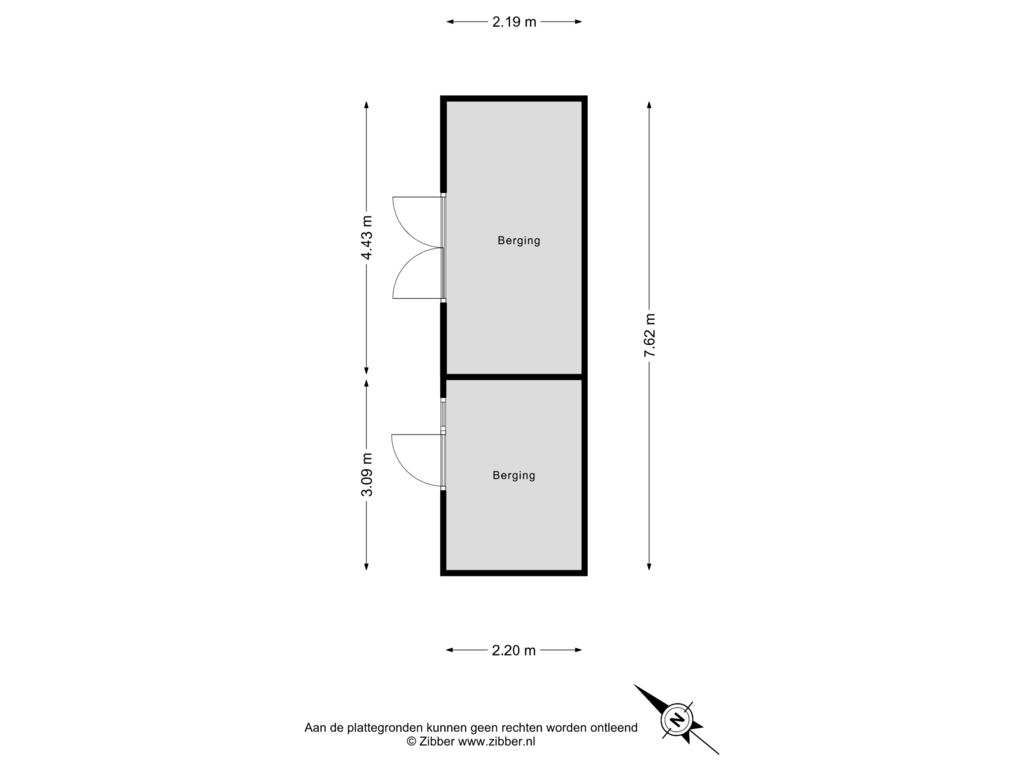 Bekijk plattegrond van Berging van Lupinesingel 640