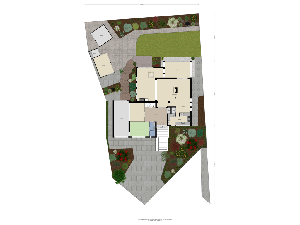 Bekijk plattegrond van Begane grond_Tuin van Wagnerlaan 7