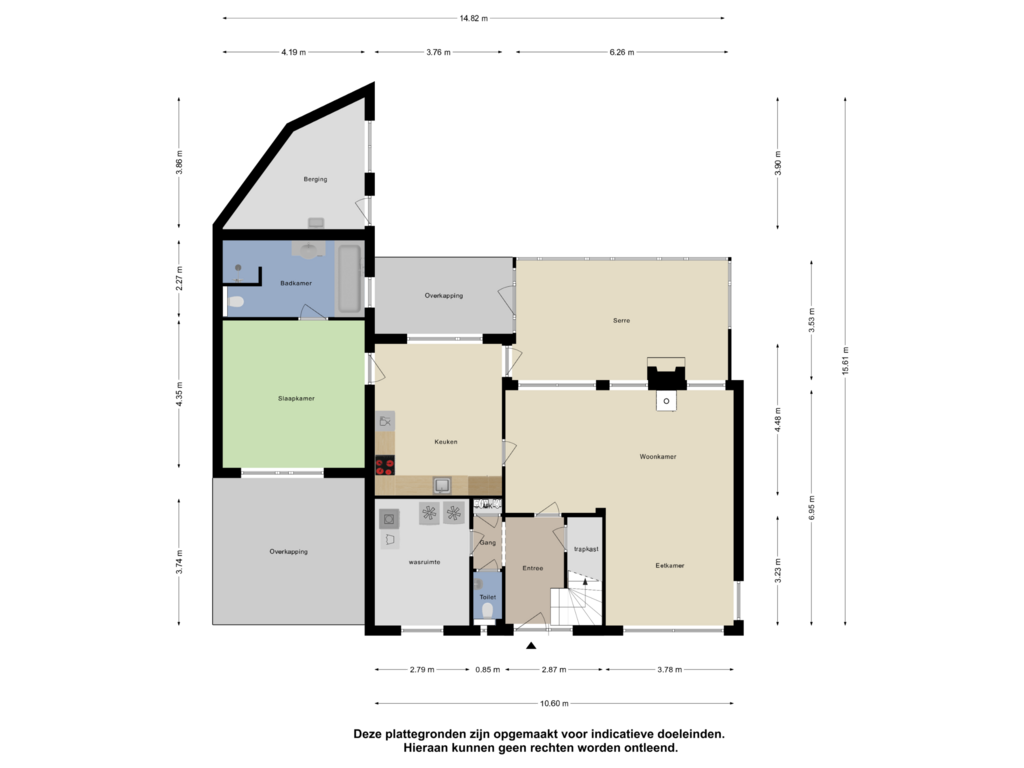 Bekijk plattegrond van Begane Grond van Molentiend 7