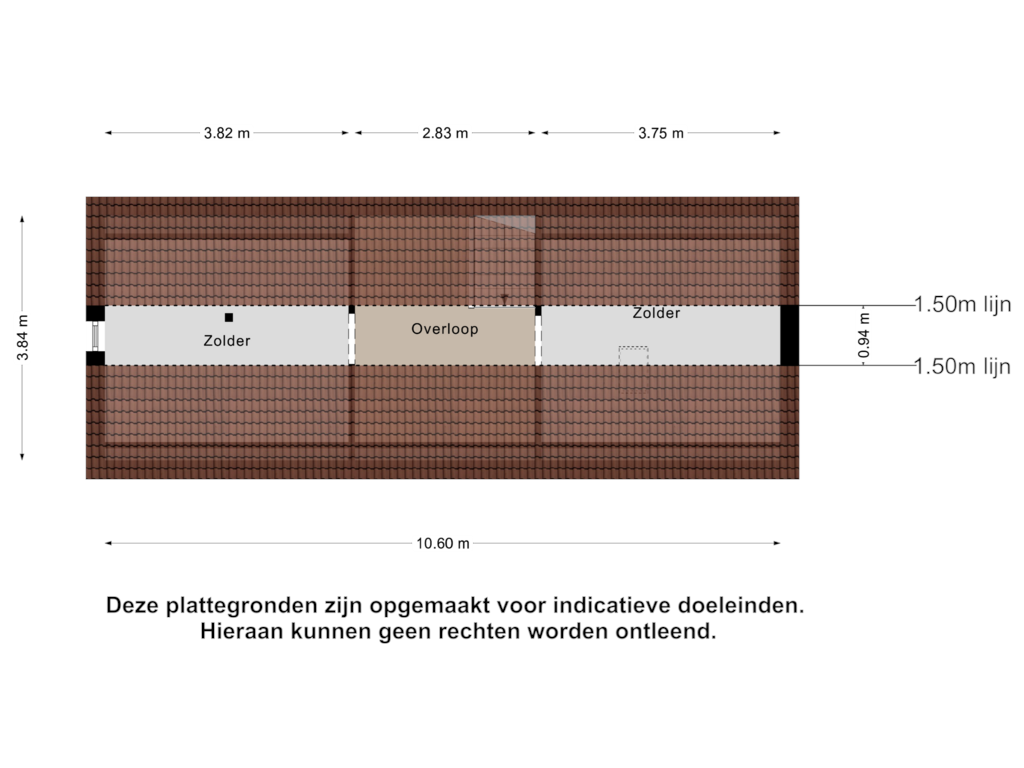 Bekijk plattegrond van Zolder van Molentiend 7