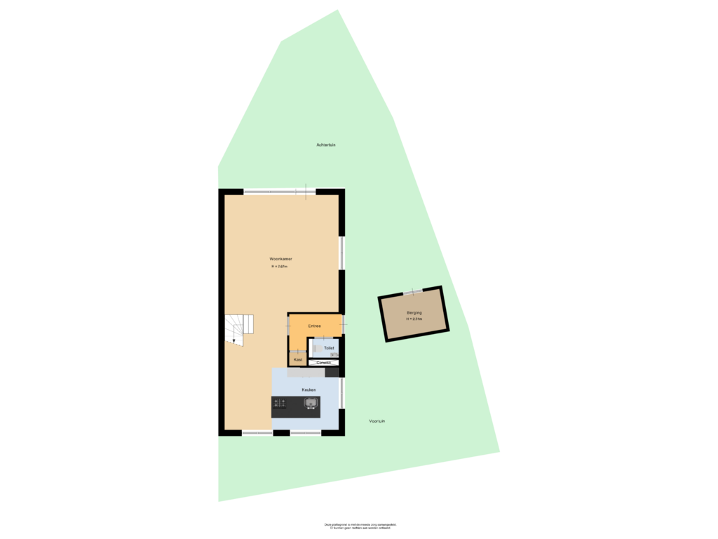 View floorplan of Situatie of IJsseloogwal 9