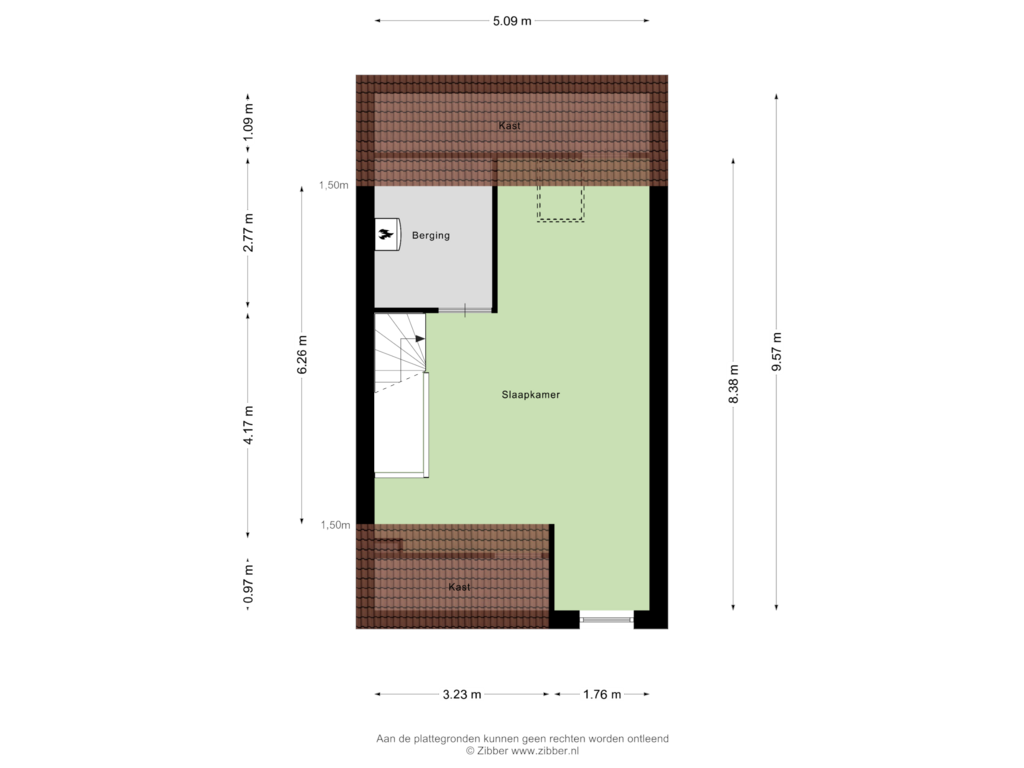 Bekijk plattegrond van Tweede Verdieping van Gietmal 7