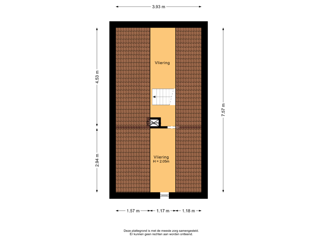 Bekijk plattegrond van Vliering van Meidoornstraat 5