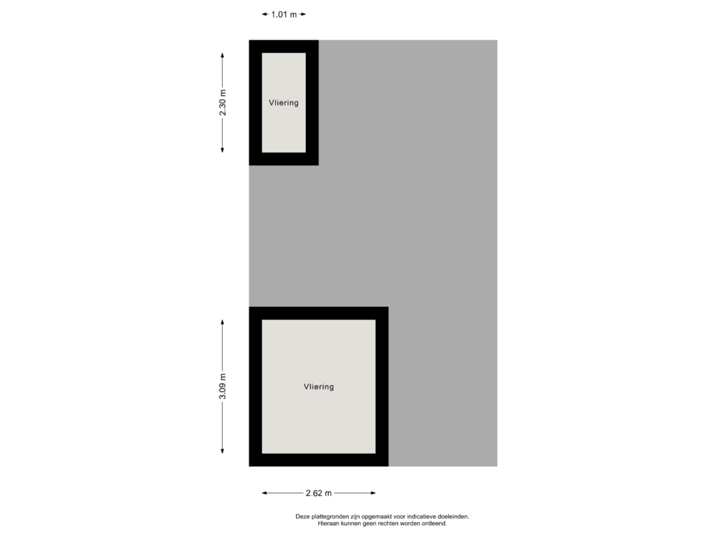 Bekijk plattegrond van Vliering van Melis Stokelaan 2