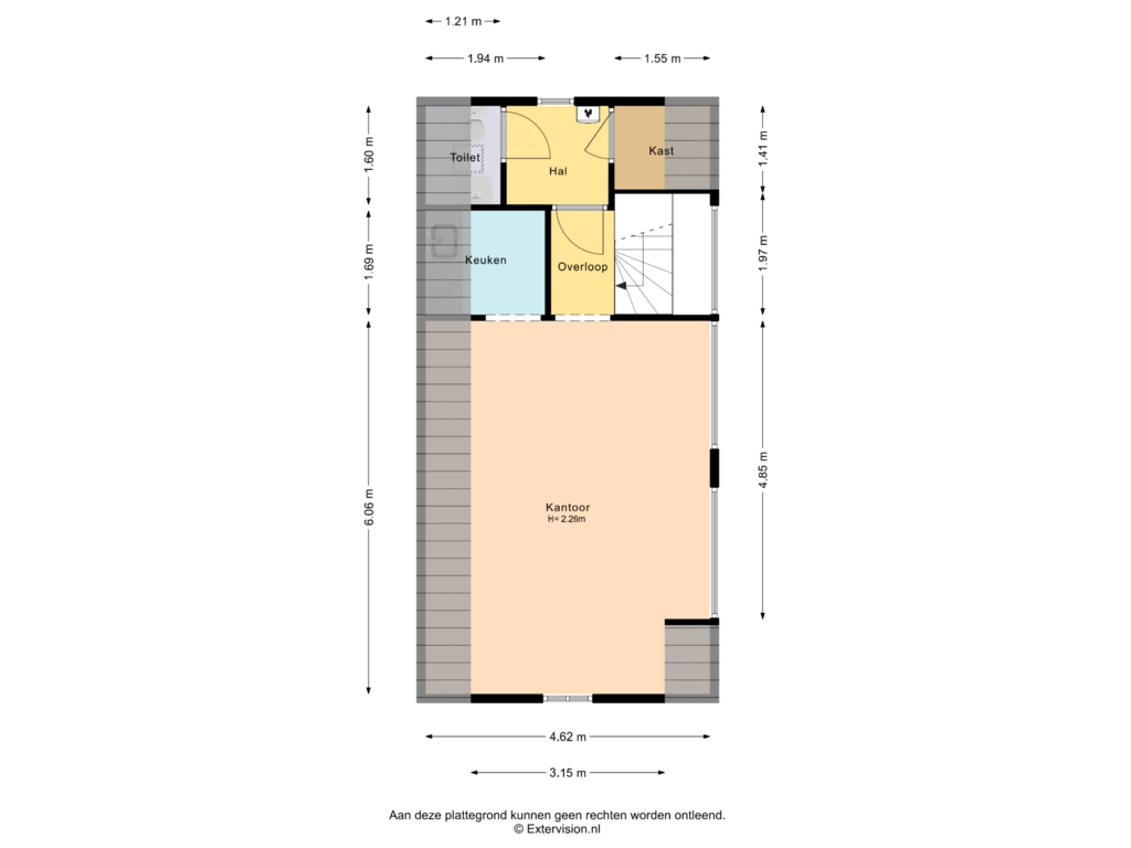 Bekijk plattegrond van Garage 1e verdieping van Dr. Welfferweg 36