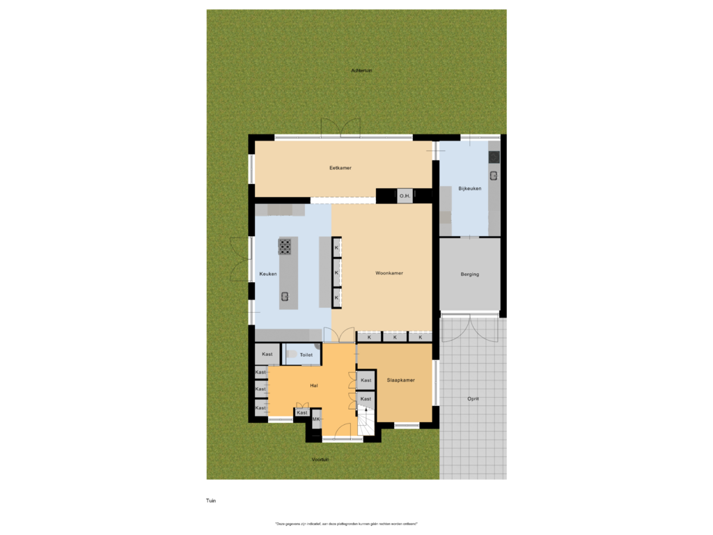 View floorplan of Tuin of Eifel 27