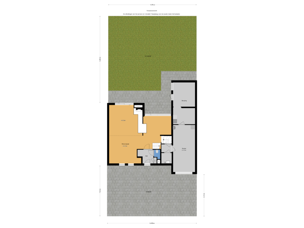 Bekijk plattegrond van Perceeloverzicht van Wingerdpark 77