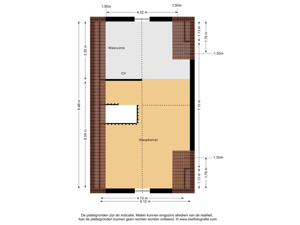 Bekijk plattegrond van Zolder van Oester 1