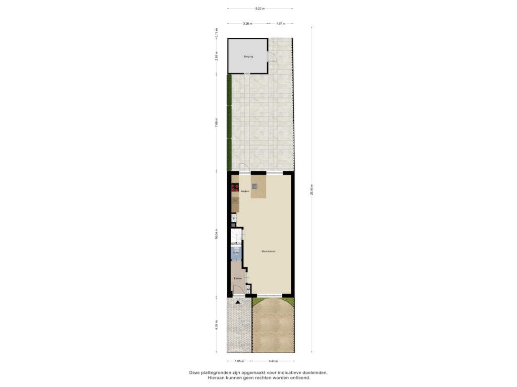 Bekijk plattegrond van Begane Grond _Tuin van Zeelandlaan 13