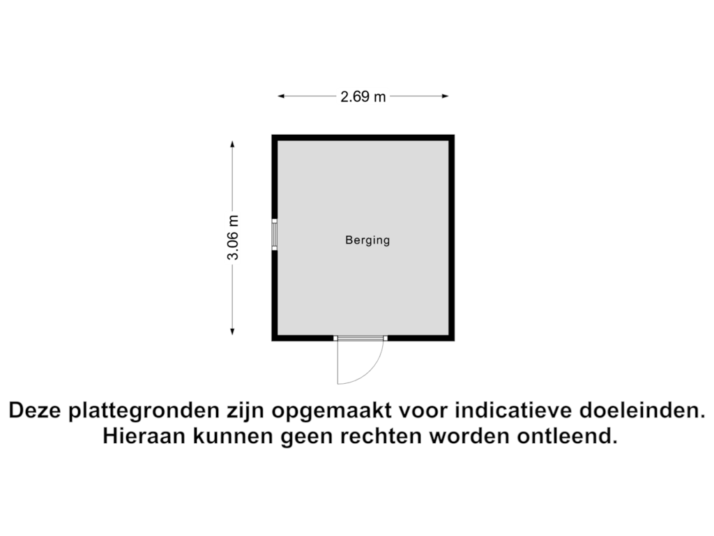 Bekijk plattegrond van Berging van Zeelandlaan 13