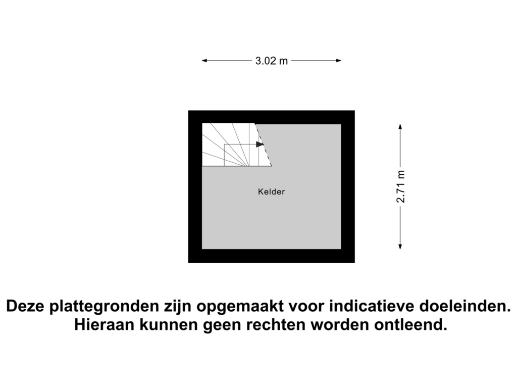 Bekijk plattegrond van Kelder van Buizerdweg 18