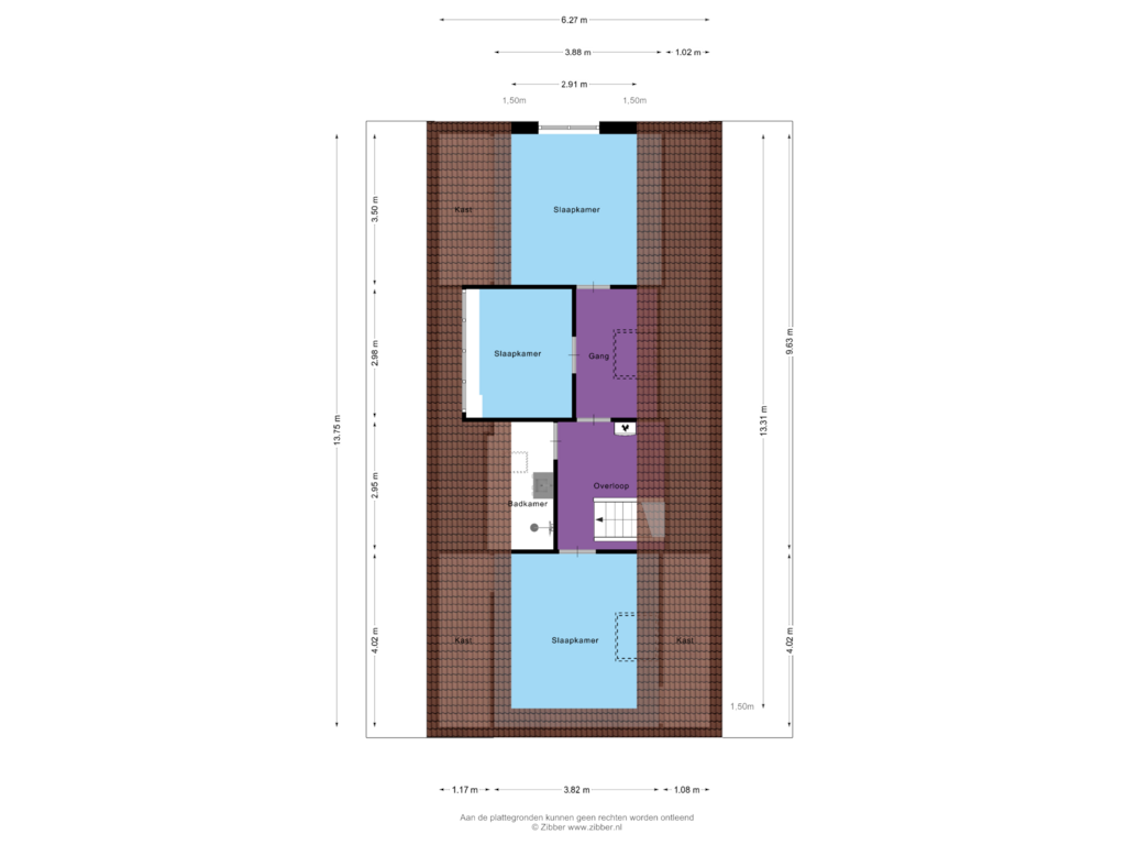 Bekijk plattegrond van Eerste verdieping van Joostinkweg 6