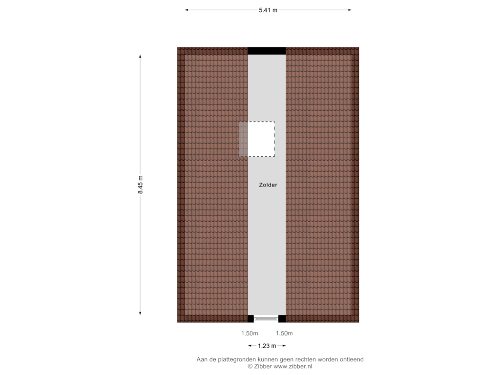 Bekijk plattegrond van Zolder van Joostinkweg 6