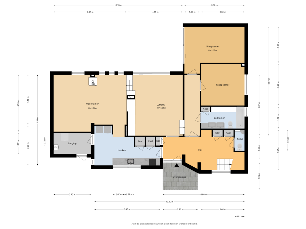 Bekijk plattegrond van Begane Grond van Gerrit van der Veenstraat 62