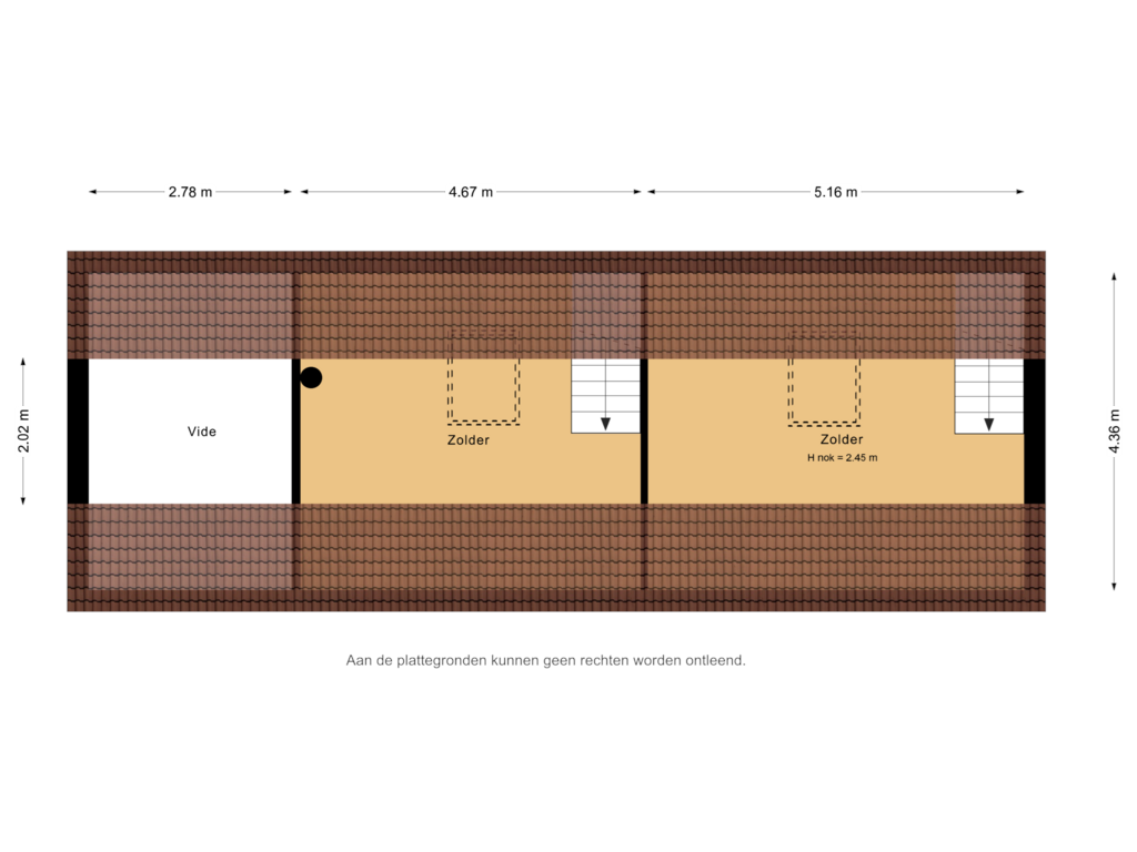 Bekijk plattegrond van 2e Verdieping van Gerrit van der Veenstraat 62