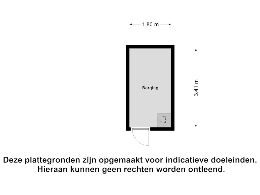 Bekijk plattegrond van Berging van Witwerkerstraat 9