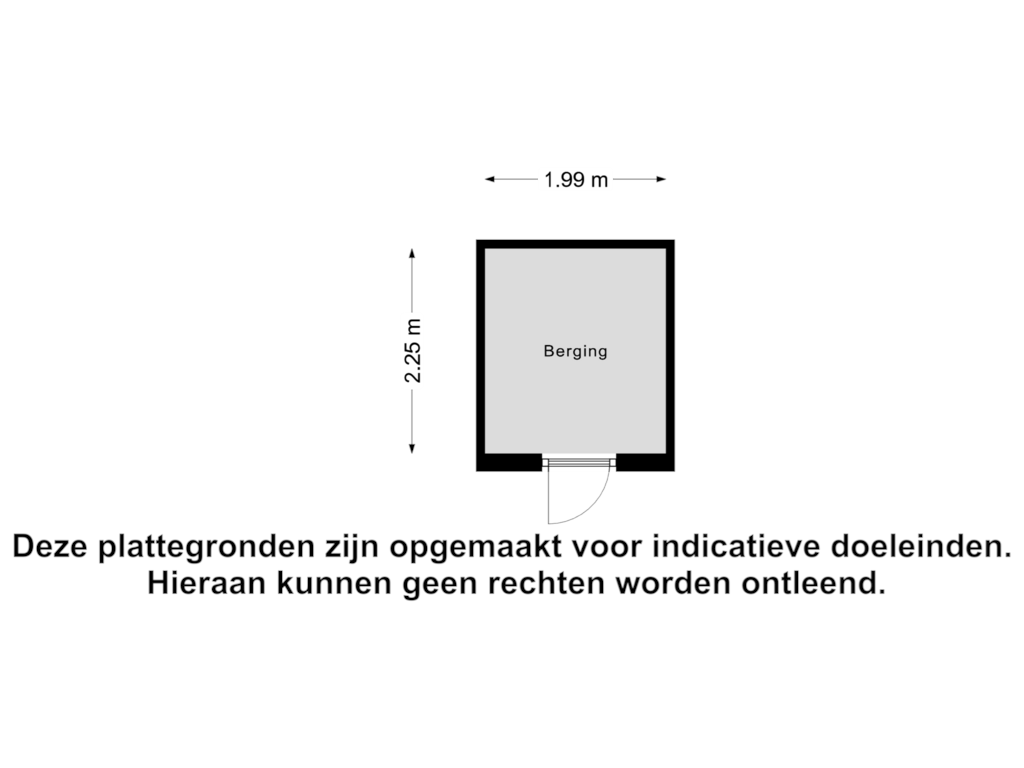 Bekijk plattegrond van Berging van Harp 34