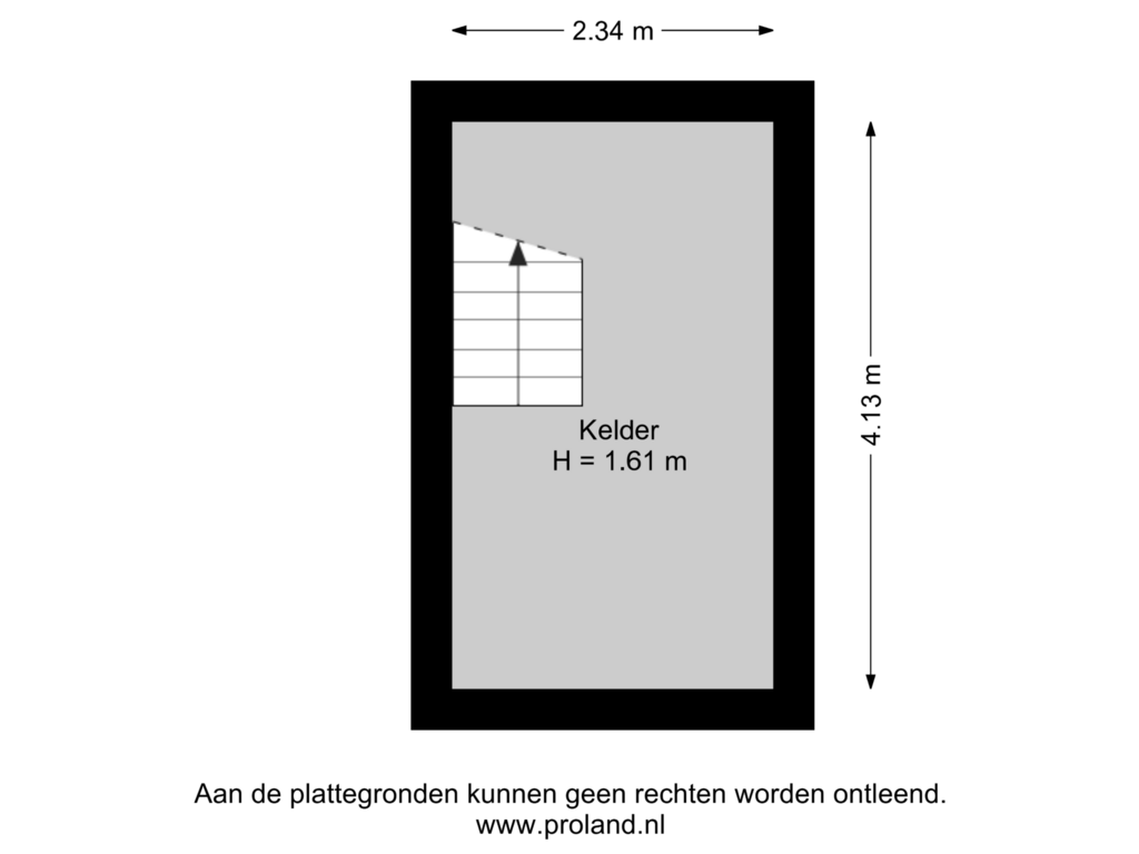 Bekijk plattegrond van Kelder van Prins Bernhardstraat 22