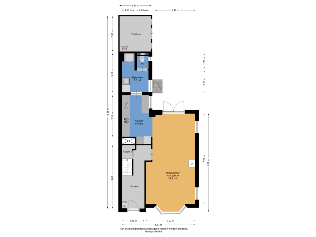 Bekijk plattegrond van Begane Grond van Prins Bernhardstraat 22