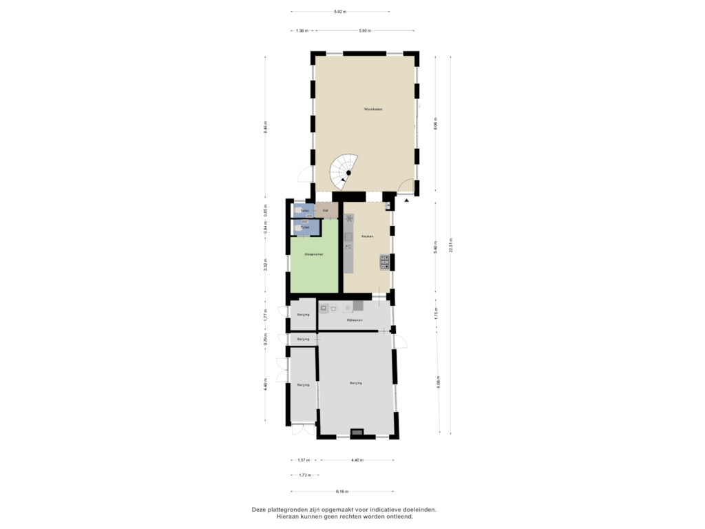 View floorplan of Begane Grond of IJsseldijk 80