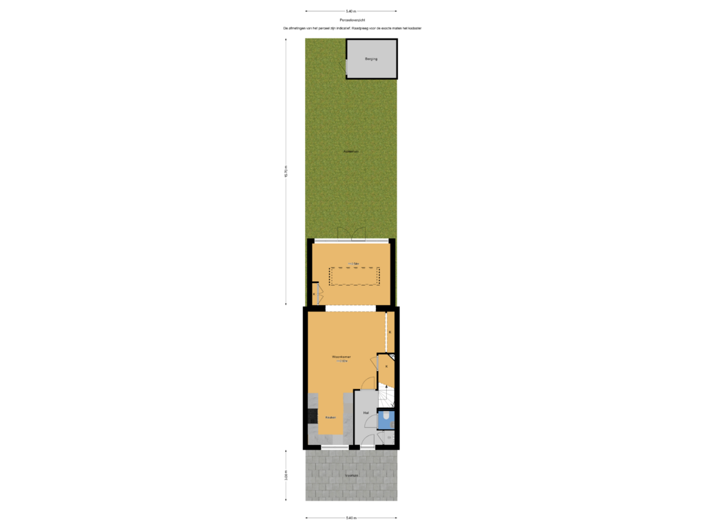 Bekijk plattegrond van Perceeloverzicht van Mary Dresselhuysweg 20